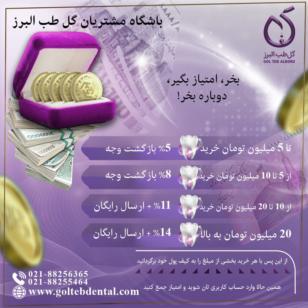 باشگاه مشتریان گل طب البرز